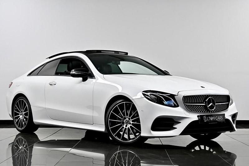 White Used 2018 Mercedes E220 AMG Line Premium Coupe | £17,995 (Fair price) - Image 1/1