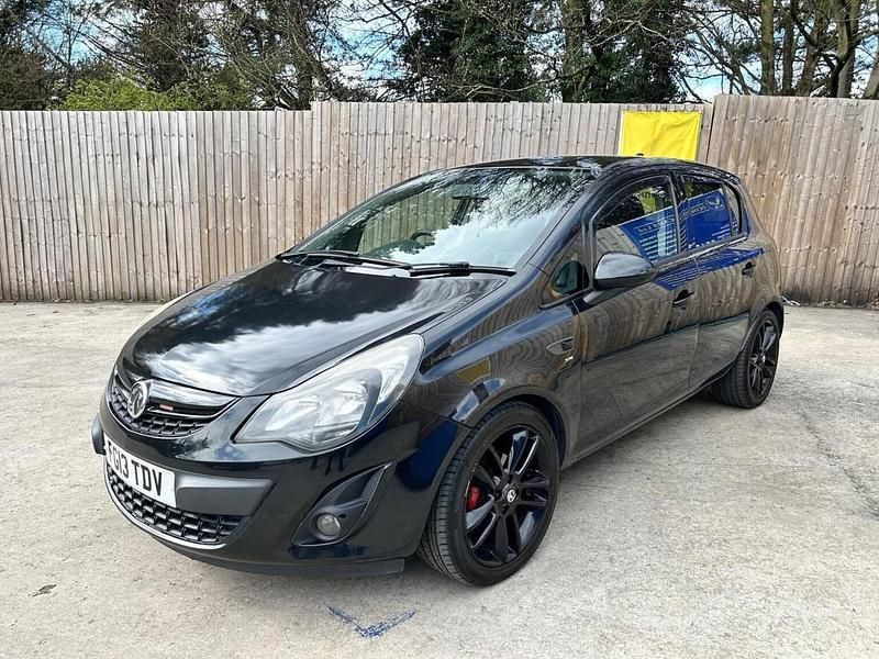 Used Vauxhall Corsa 100 HP (73 kW) 2013 Black Hatchback