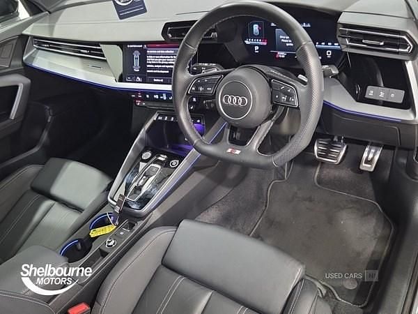 Used Audi A3 S-Line 2024 Black Hatchback