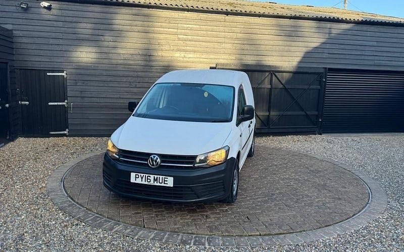 Used VW Caddy Startline 102 HP (75 kW) 2015 White MPV