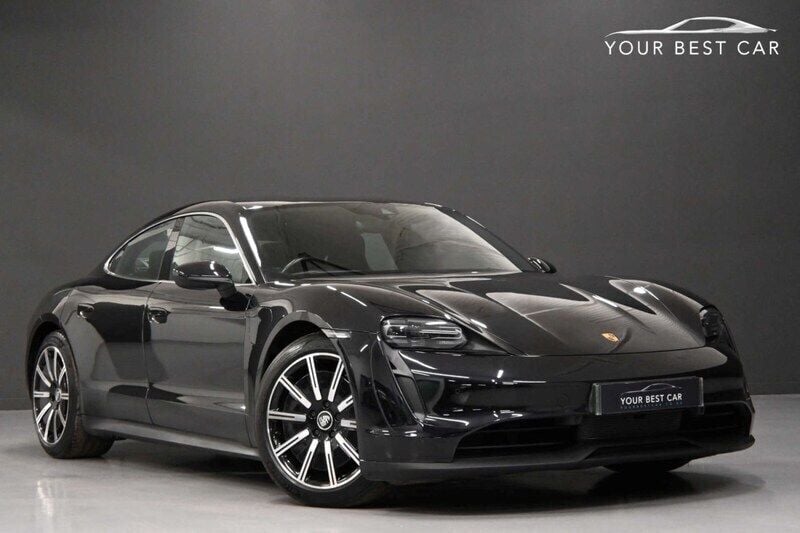 Black Used 2020 Porsche Taycan 4S Sedan | £38,240 - Image 1/3