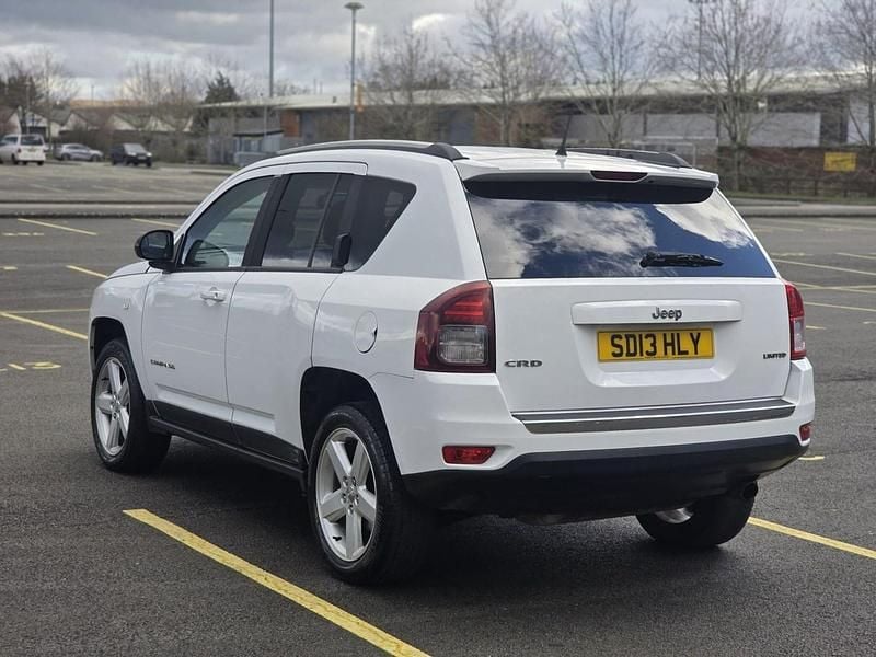 Used Jeep Compass Limited 163 HP (119 kW) 2013 White SUV