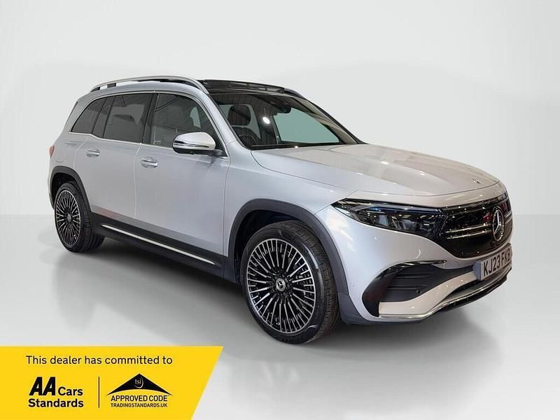 Used Mercedes EQB350 AMG line 214 kW (292 HP) 2023 Silver SUV