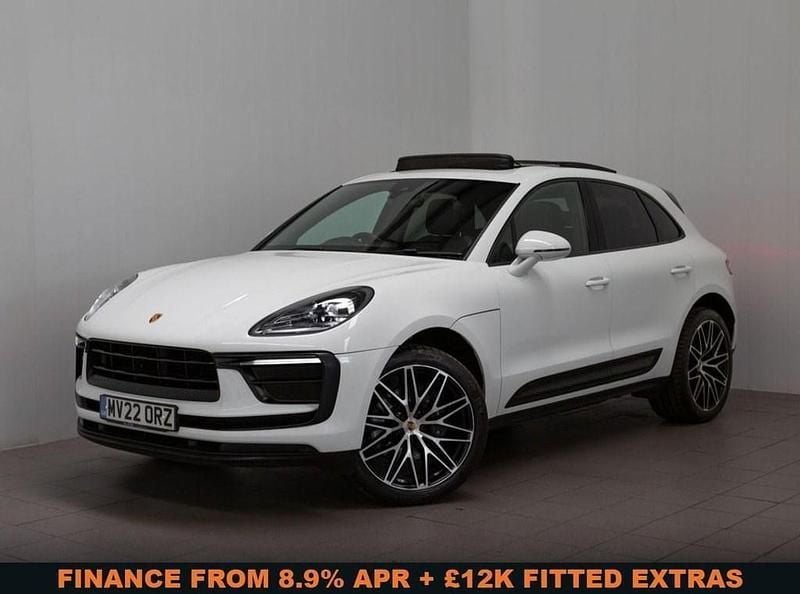 White Used 2022 Porsche Macan SUV | £47,710 (Good price) - Image 1/4