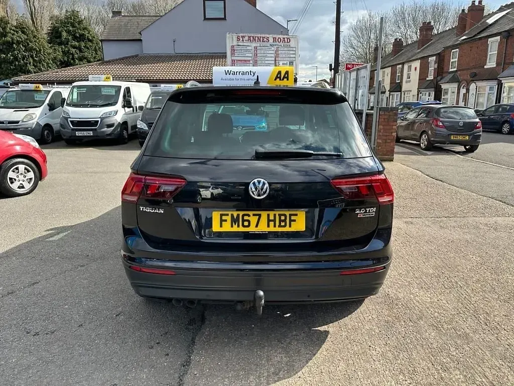 Begagnad VW Tiguan SE 150 HK (110 kW) 2018 Svart SUV