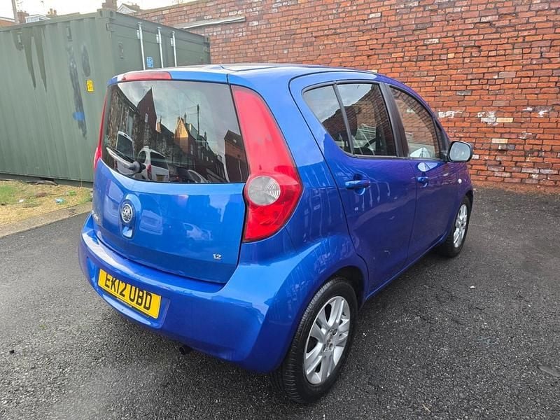 Used Vauxhall Agila 94 HP (69 kW) 2012 Blue MPV