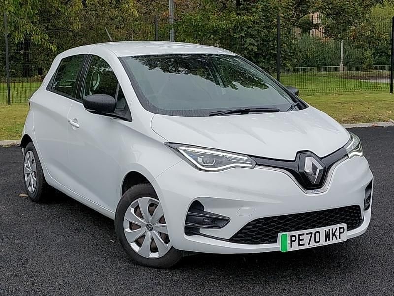 White Used 2020 Renault Zoe Play Hatchback | £9,498 (Expensive) - Image 1/4
