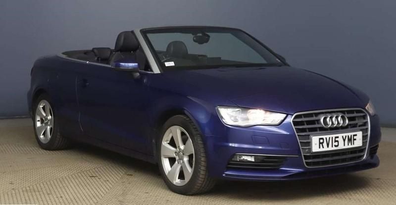 Used Audi A3 Cabriolet Sport 180 HP (132 kW) 2015 Blue Cabriolet