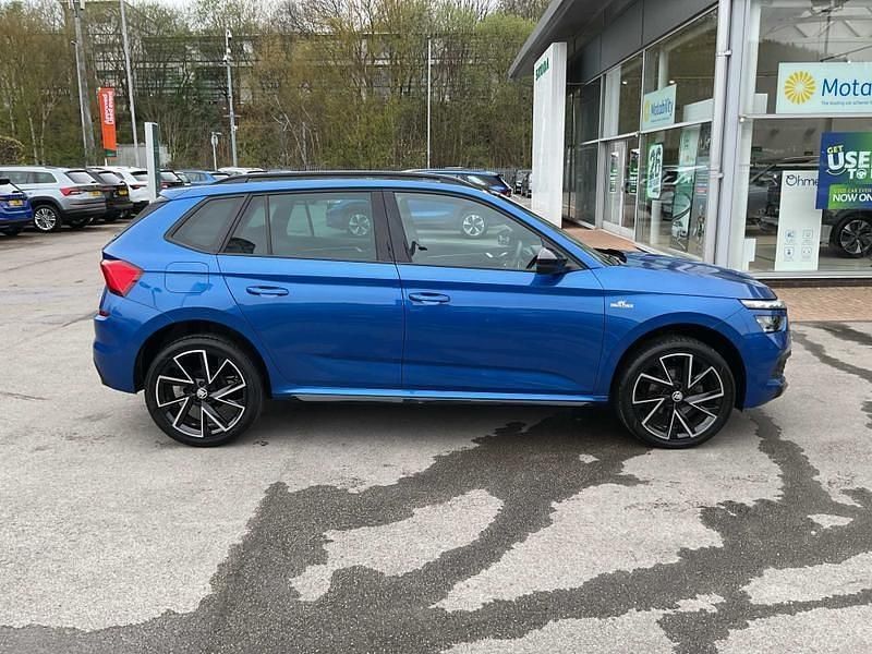 Used Skoda Kamiq Monte Carlo 110 HP (80 kW) 2023 Blue SUV