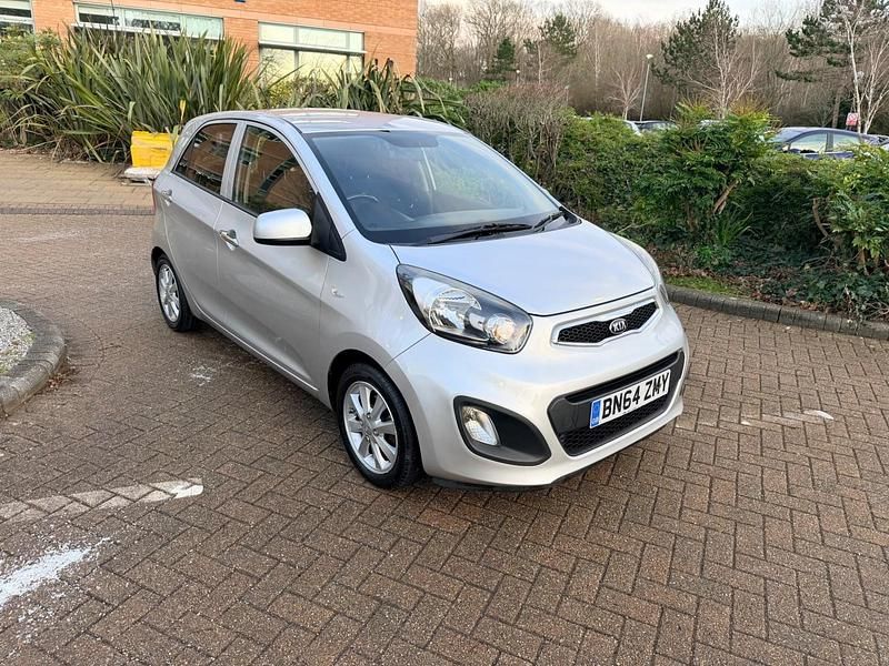 Silver Used 2014 Kia Picanto Hatchback | £3,747 (Fair price) - Image 1/4
