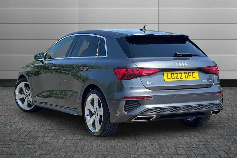 Used Audi A3 S-Line 148 HP (108 kW) 2022 Daytona grey Sedan