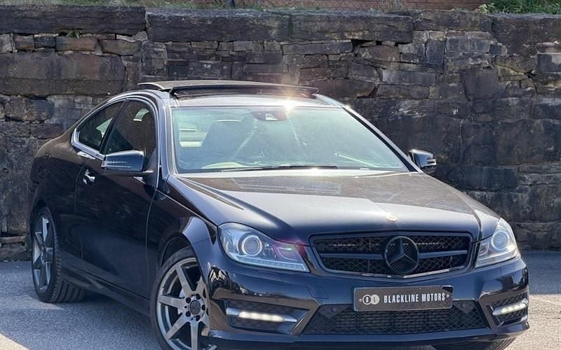 Used Mercedes C220 Sport Edition 170 HP (125 kW) 2014 Black Coupe