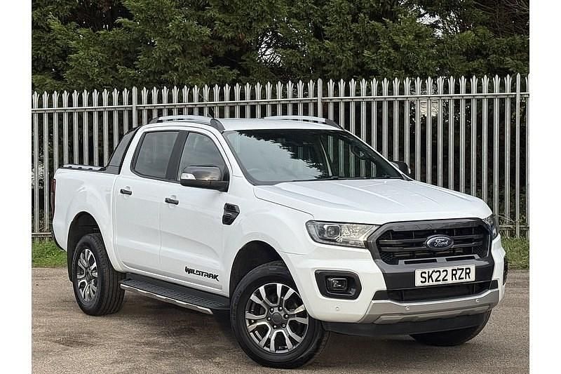 White Used 2022 Ford Ranger Wildtrack Pickup | £23,945 (Fair price) - Image 1/4