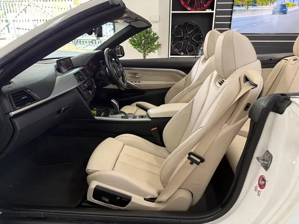 Used BMW 435 M Sport 2015 White Cabriolet