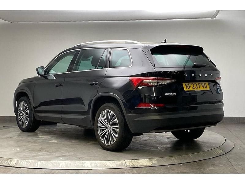 Used Skoda Kodiaq SE L Executive 150 HP (110 kW) 2023 Black magic pearl effect SUV