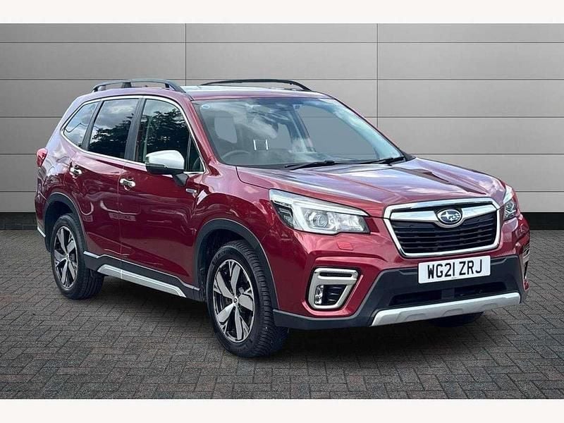 Red Used 2021 Subaru Forester Premium SUV | £20,795 (Super price) - Image 1/2