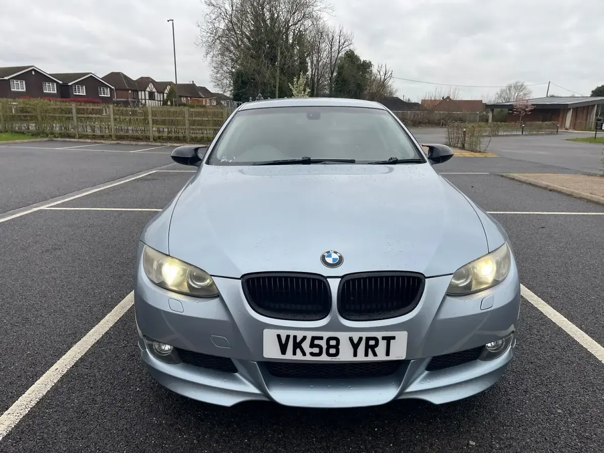 Used BMW 320 2008 Blue Coupe