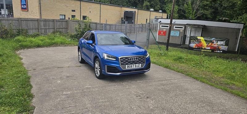Blue Used 2017 Audi Q2 S-Line SUV | £12,500 (Fair price) - Image 1/4