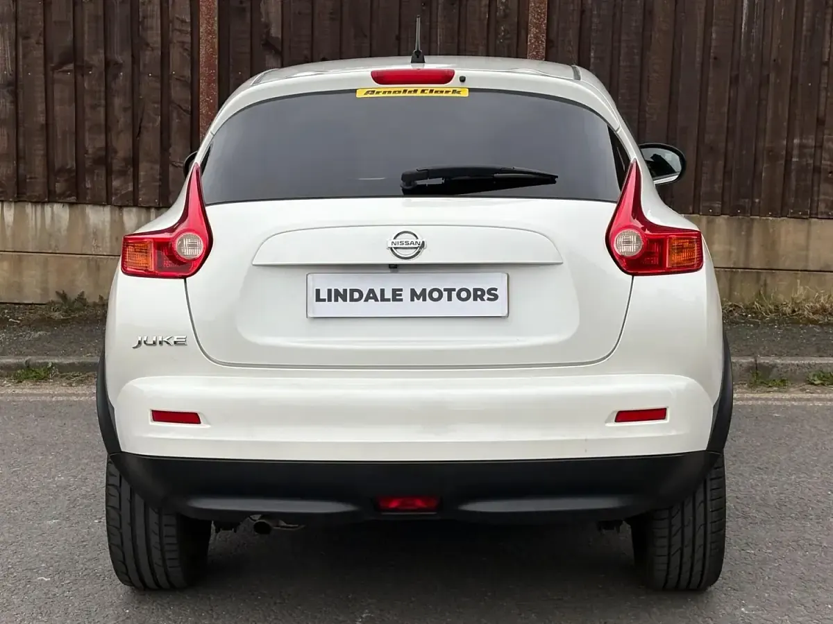 Used Nissan Juke N-TEC 117 HP (86 kW) 2014 White SUV