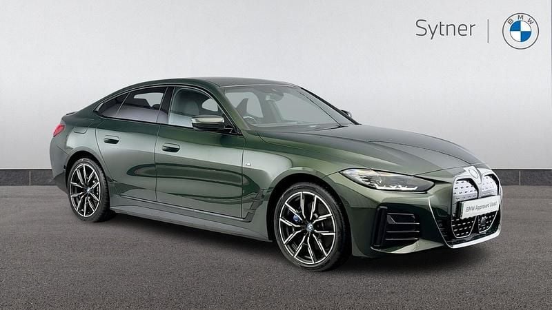 Green Used 2023 BMW i4 M Sport Sedan | £31,500 (Super price) - Image 1/4