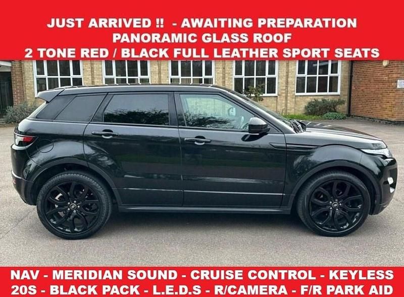 Used Land Rover Range Rover evoque Dynamic 2014 Black SUV