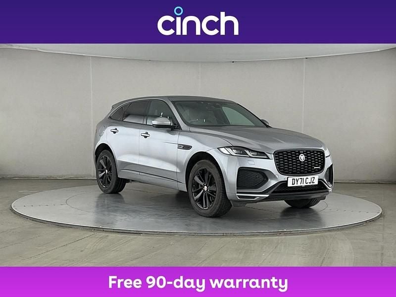 Grey Used 2021 Jaguar F-Pace R-Dynamic SUV | £22,559 (Good price) - Image 1/3