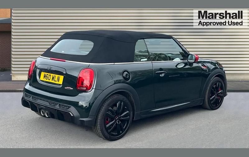 Used Mini John Cooper Works Cabriolet 228 HP (167 kW) 2023 Green Cabriolet