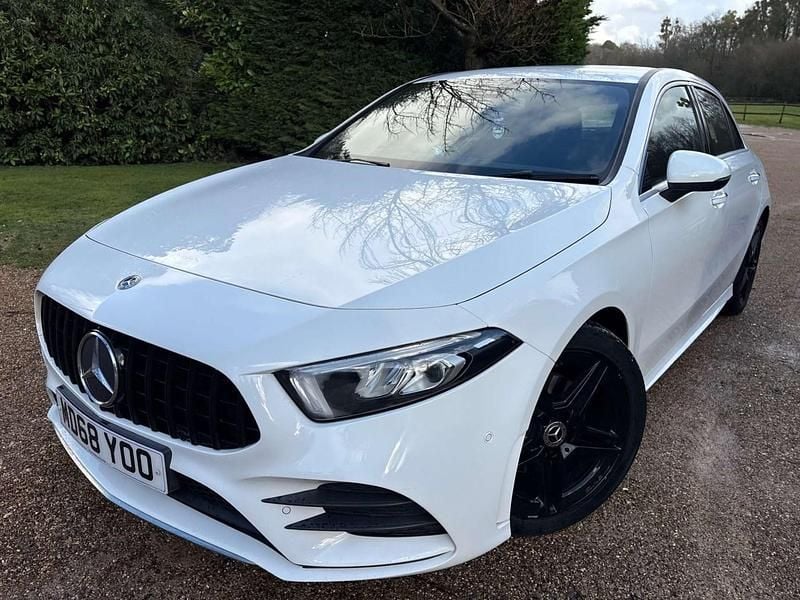 Used Mercedes A180 AMG Line Premium 2019 White Hatchback