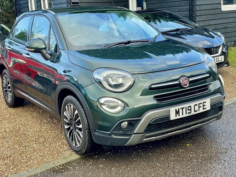 Green Used 2019 Fiat 500X Cross SUV | £6,770 (Good price) - Image 1/4