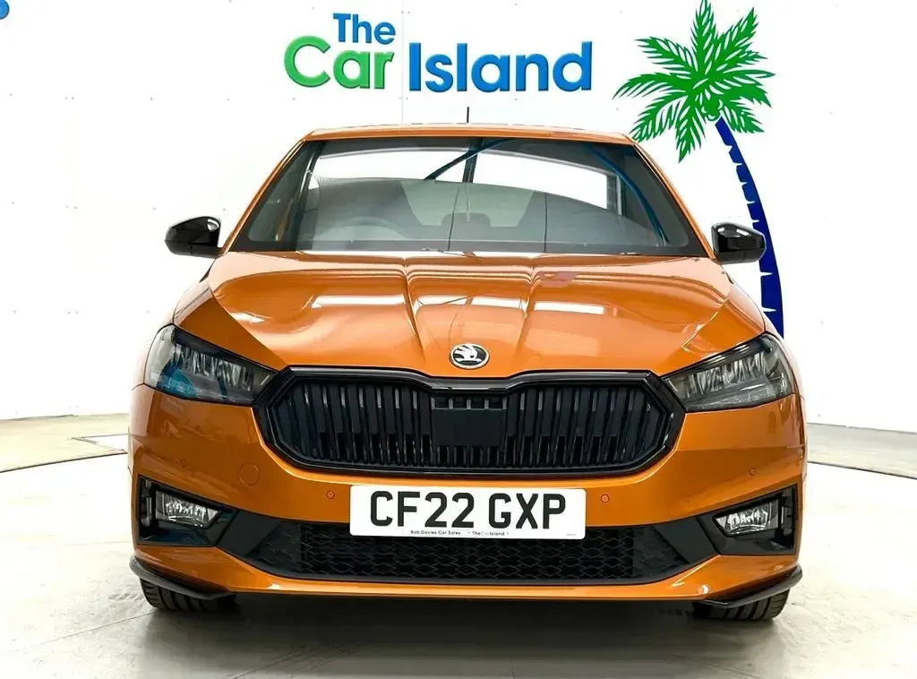 Used Skoda Fabia Monte Carlo 110 HP (80 kW) 2022 Orange Hatchback