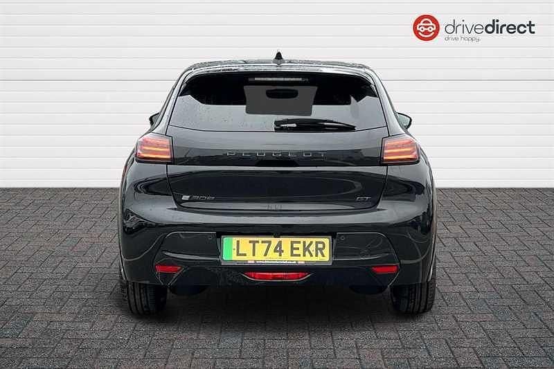 Used Peugeot e-208 GTi 114 kW (156 HP) 2024 Black Hatchback