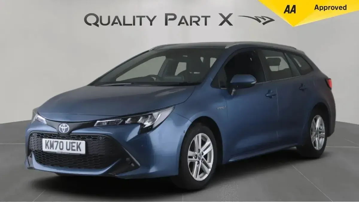 Used Toyota Corolla 122 HP (89 kW) 2020 Blue Estate