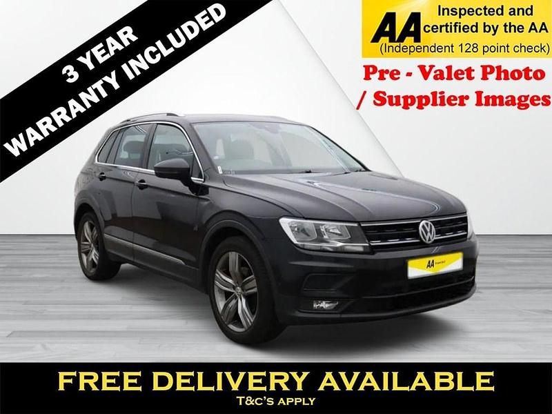 Black Used 2019 VW Tiguan Match SUV | £15,995 (Fair price) - Image 1/4