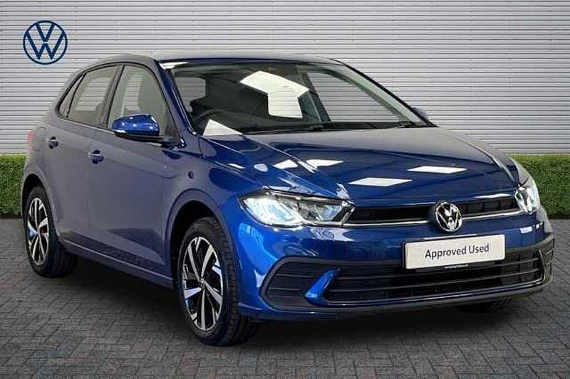 Used VW Polo Match 95 HP (69 kW) 2025 Blue Hatchback