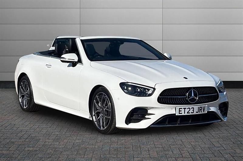 Used Mercedes E300 AMG Line Premium 258 HP (189 kW) 2023 Polar white Cabriolet