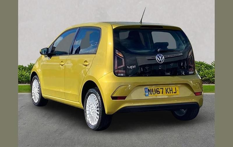 Used VW up! move up! 58 HP (42 kW) 2017 Yellow Hatchback