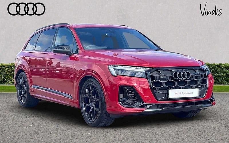 Red Used 2024 Audi Q7 Advanced SUV | £62,352 (Expensive) - Image 1/4