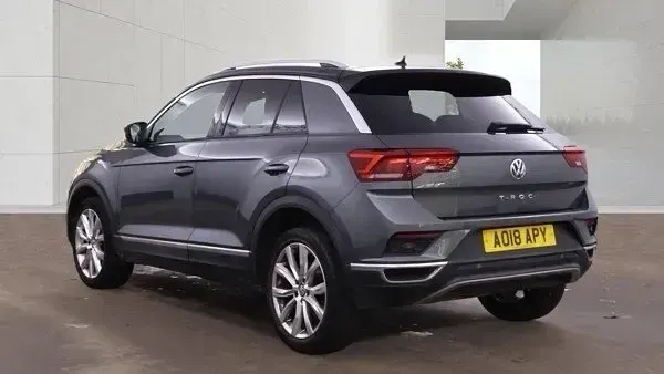 Used VW T-Roc SEL 150 HP (110 kW) 2018 Grey SUV