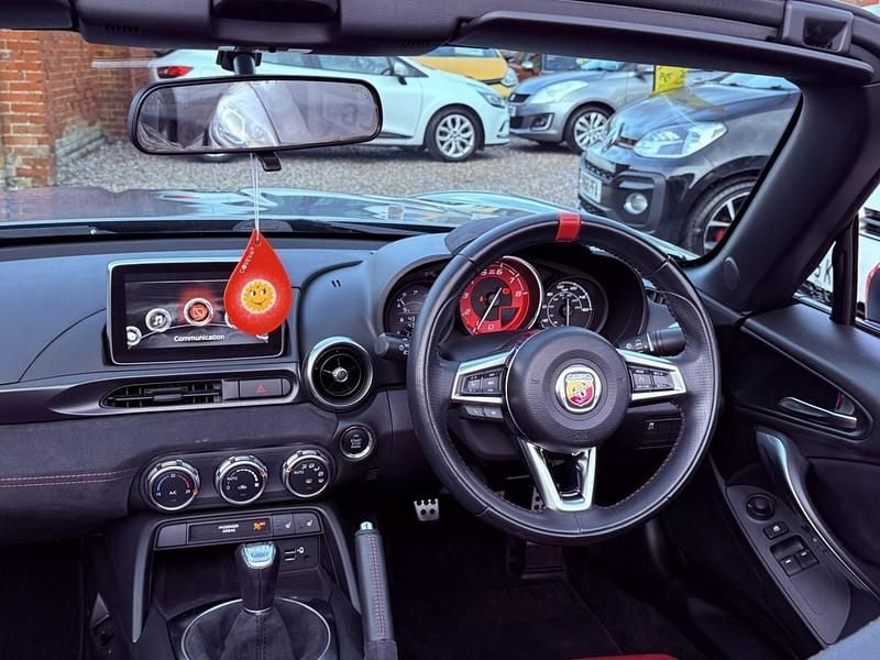 Used Abarth 124 Spider 170 HP (125 kW) 2018 Grey Cabriolet