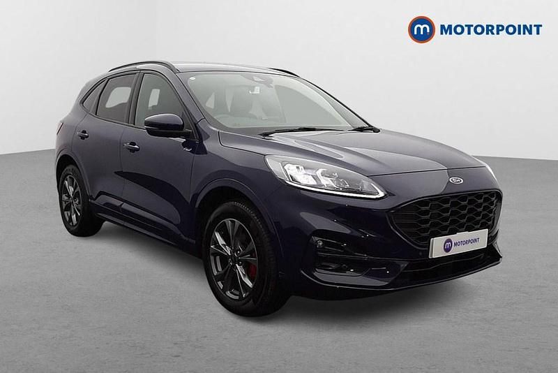 Blue Used 2022 Ford Kuga ST-Line SUV | £17,849 (Good price) - Image 1/4