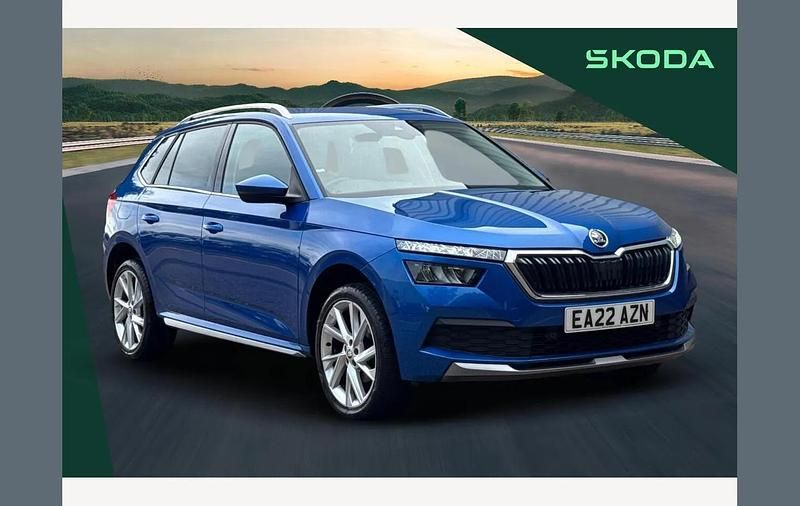 Blue Used 2022 Skoda Kamiq SE L Executive SUV | £16,895 (Fair price) - Image 1/2