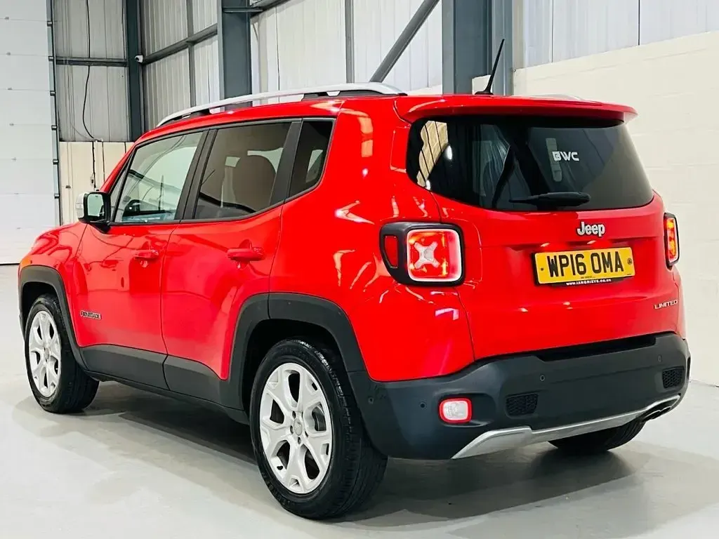 Used Jeep Renegade Limited 120 HP (88 kW) 2016 Red SUV