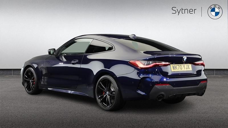 Used BMW 420 M Sport 188 HP (138 kW) 2021 Blue Coupe