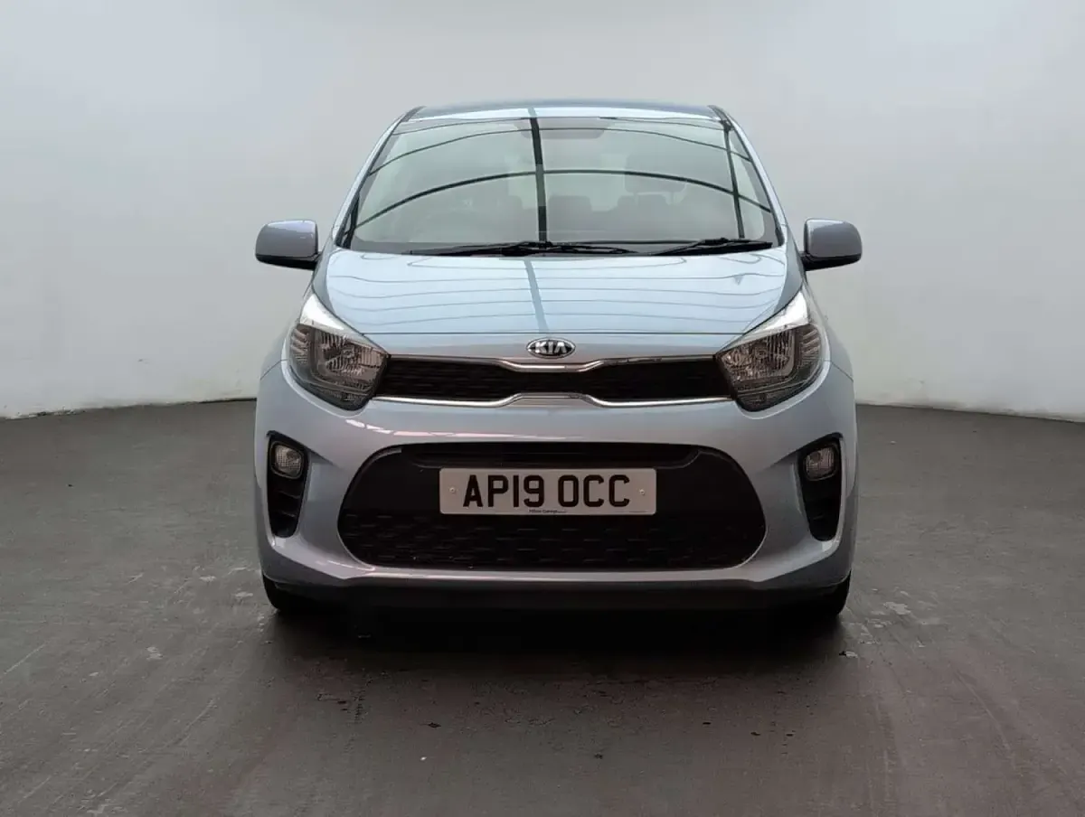 Used Kia Picanto 66 HP (48 kW) 2019 Blue Hatchback