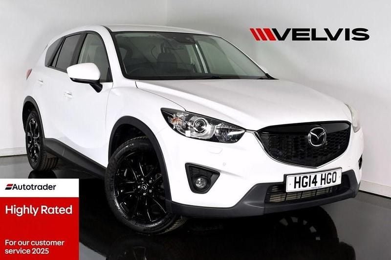 White Used 2014 Mazda CX-5 Inclusive SUV | £11,388 (A bit pricey) - Image 1/4