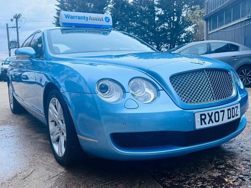 Used Bentley Continental 552 HP (405 kW) 2007 Blue Sedan