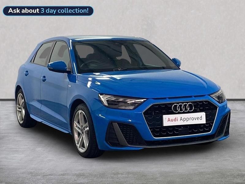 Blue Used 2019 Audi A1 S-Line Hatchback | £15,644 (Fair price) - Image 1/4