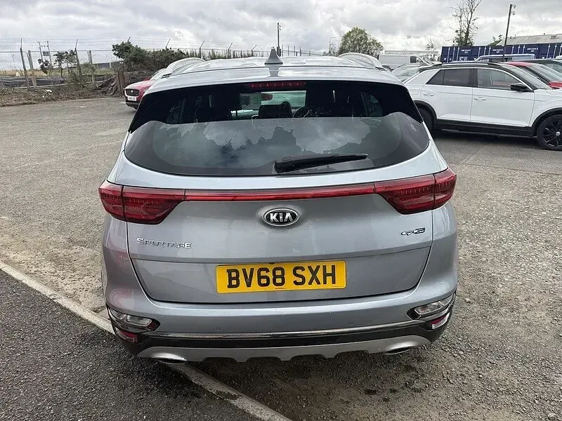 Used Kia Sportage GT-Line 134 HP (98 kW) 2018 Silver SUV