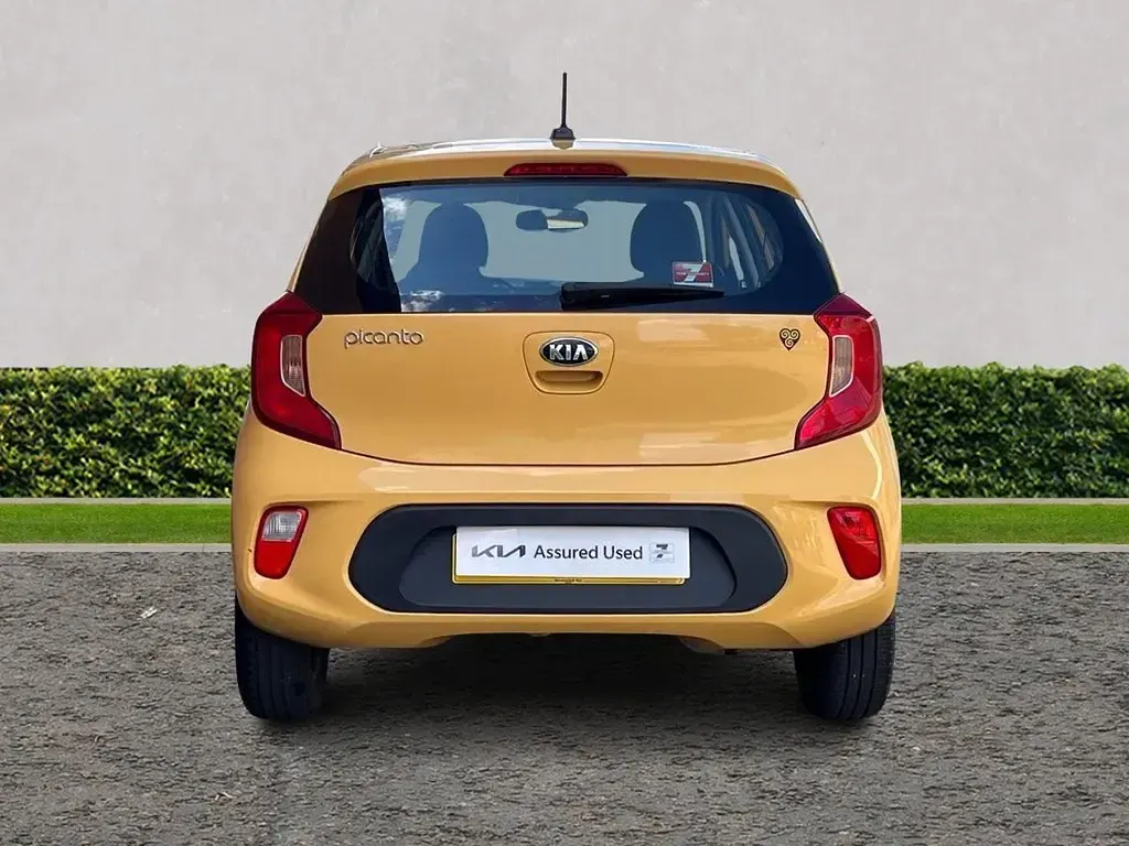 Used Kia Picanto 2021 Yellow Hatchback