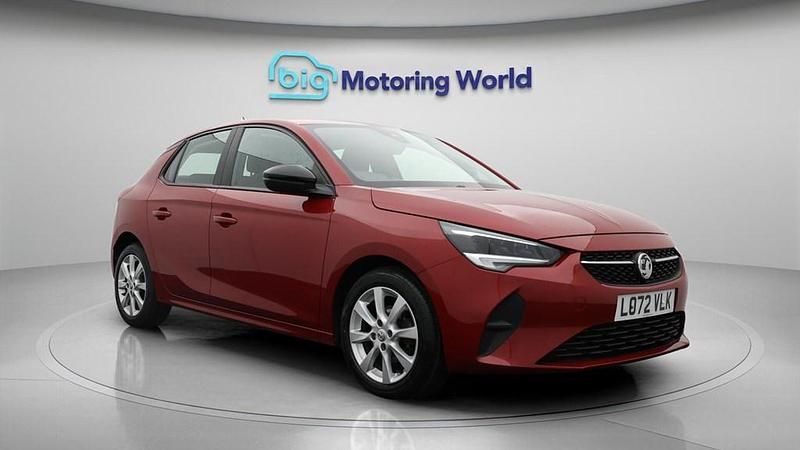 Used Vauxhall Corsa Design Edition 75 HP (55 kW) 2022 Red Hatchback